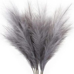7-Pcs 38"/3.1FT Faux Pampas Grass Tall Fluffy Artificial Fake Flower Boho Decor